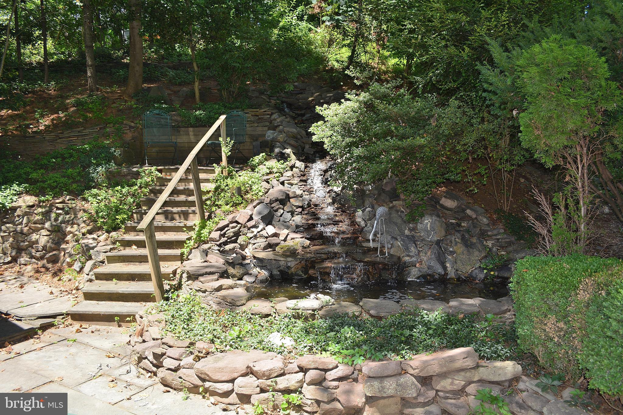 16620 Bethayres Road Derwood, MD 20855 - Photo 55 of 80 Waterfall & pond (picture taken earlier)
