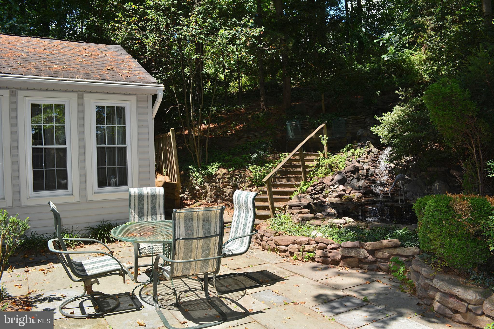 16620 Bethayres Road Derwood, MD 20855 - Photo 56 of 80 Patio & waterfall (picture taken earlier)