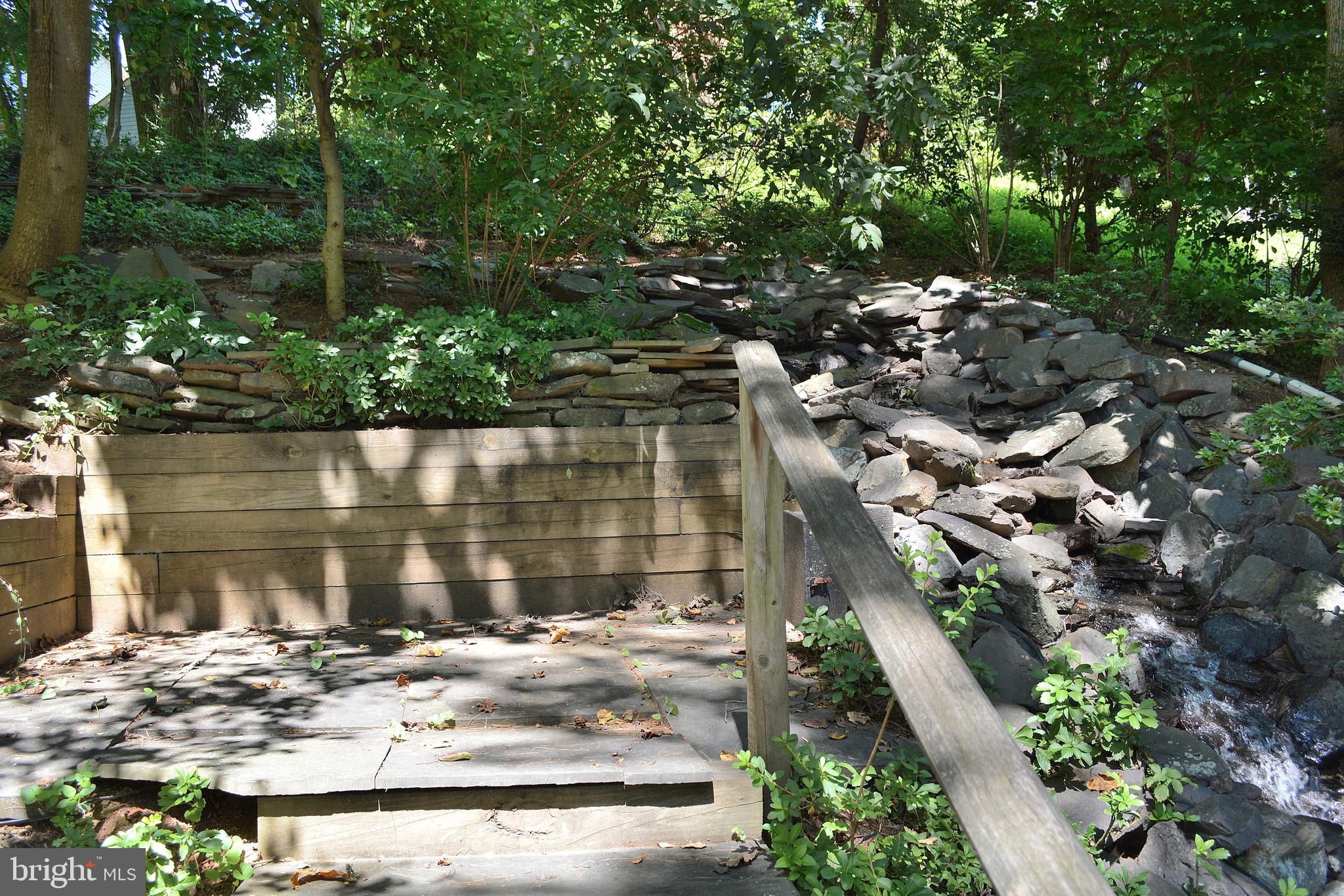 16620 Bethayres Road Derwood, MD 20855 - Photo 58 of 80 Upper patio & waterfall (picture taken earlier)