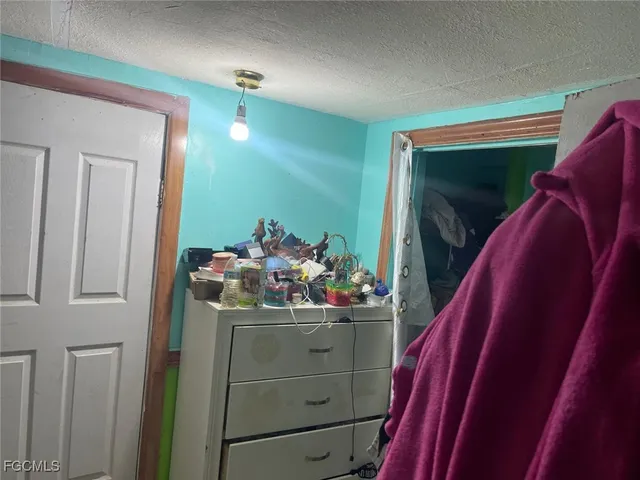 a bathroom with a sink vanity and a mirror