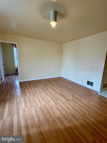 wooden floor in an empty room