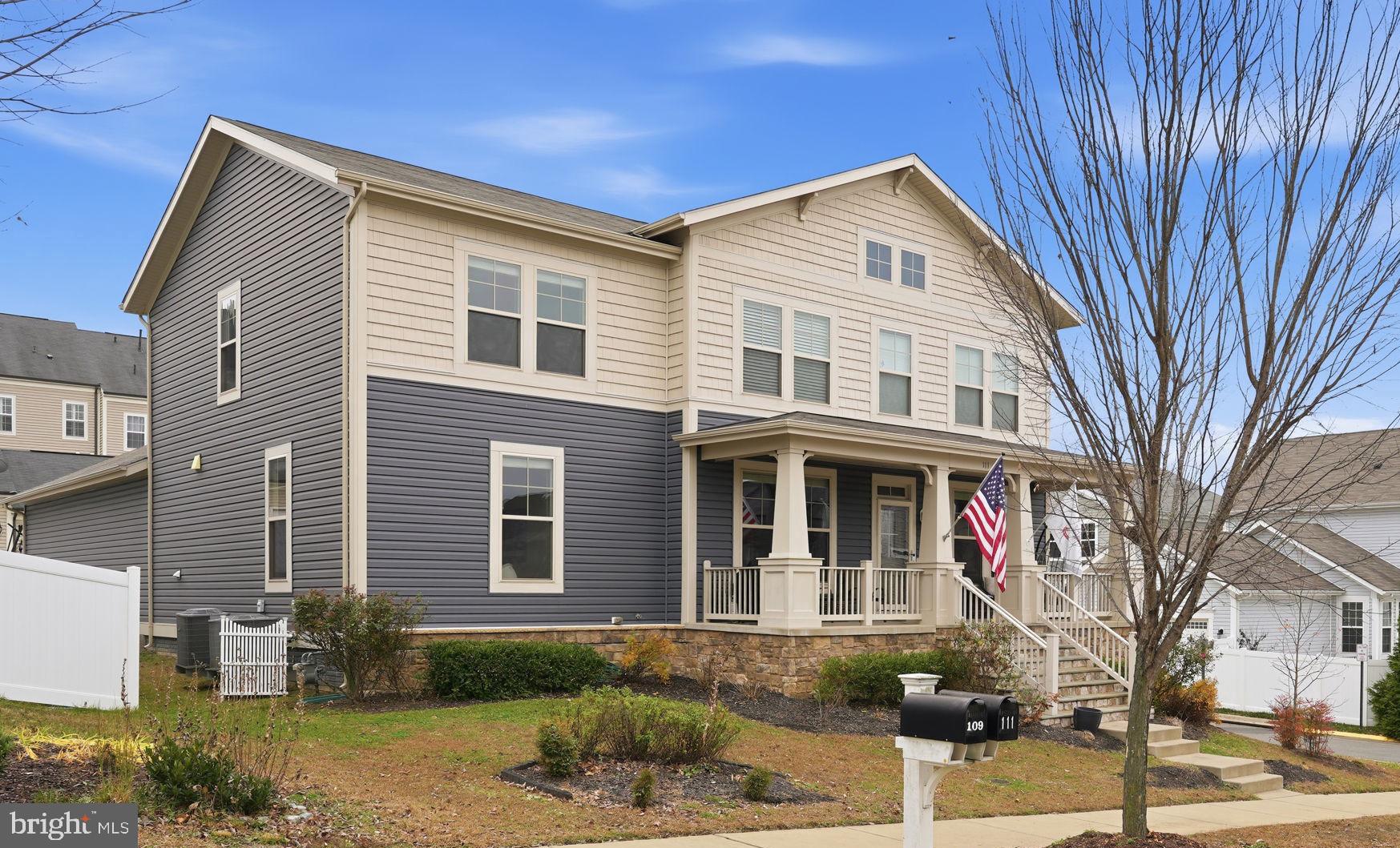 111 Pear Blossom Road Stafford, VA 22554 - Photo 2 of 68 a front view of a house with a yard