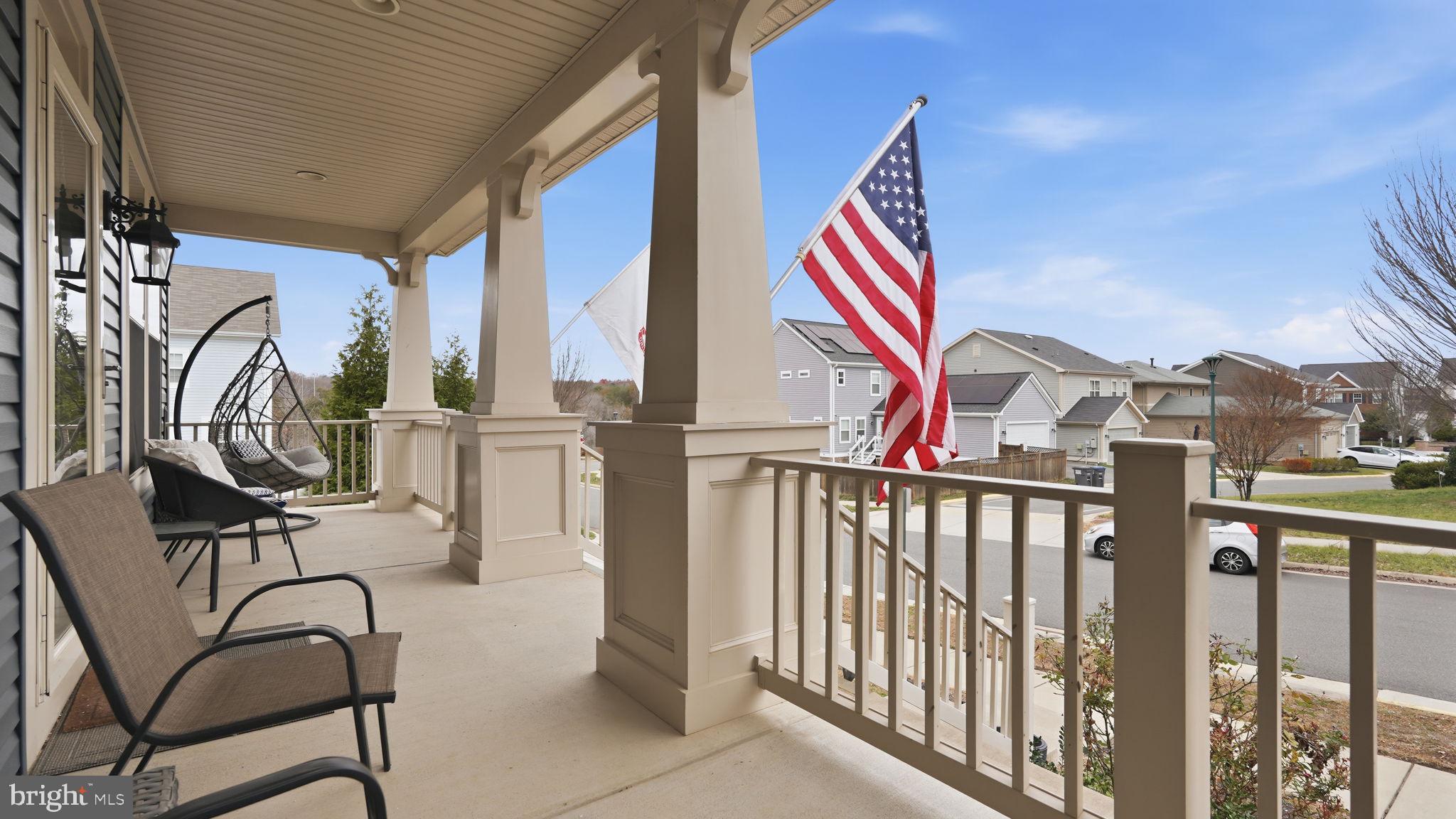 111 Pear Blossom Road Stafford, VA 22554 - Photo 3 of 68 a view of chairs and tables in balcony