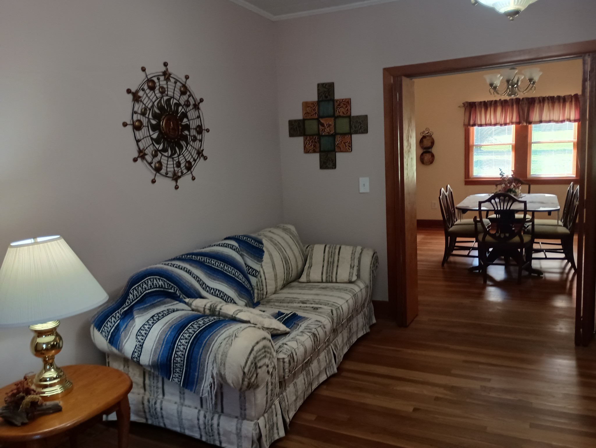 226 Lake O'Donnell Road Sewanee, TN 37375 - Photo 25 of 40 a living room with furniture and wooden floor