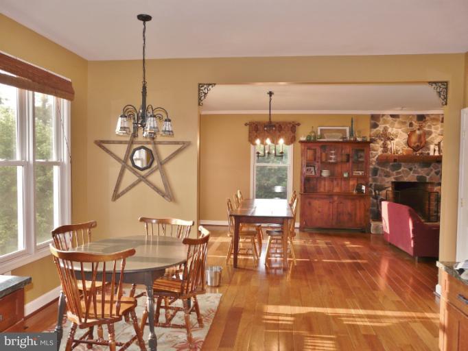 7224 Gilardi Road Boonsboro, MD 21713 - Photo 16 of 30 a view of a dining room with furniture window and outside view