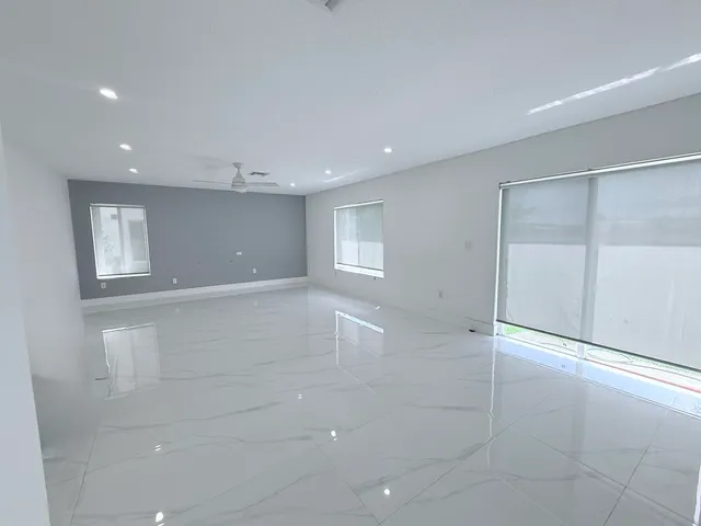 a view of empty room