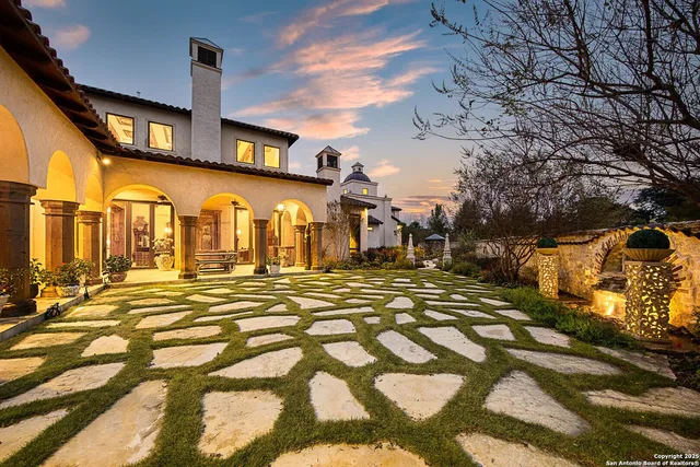 a view of a street with houses