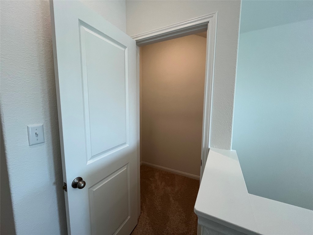8506 Wellspring Loop Round Rock, TX 78665 - Photo 16 of 33 Upstairs walk in storage closet with additional built in storage shelves