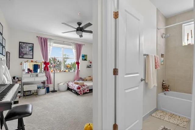 a house view with a outdoor space