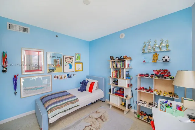 a front view of a city with tall buildings