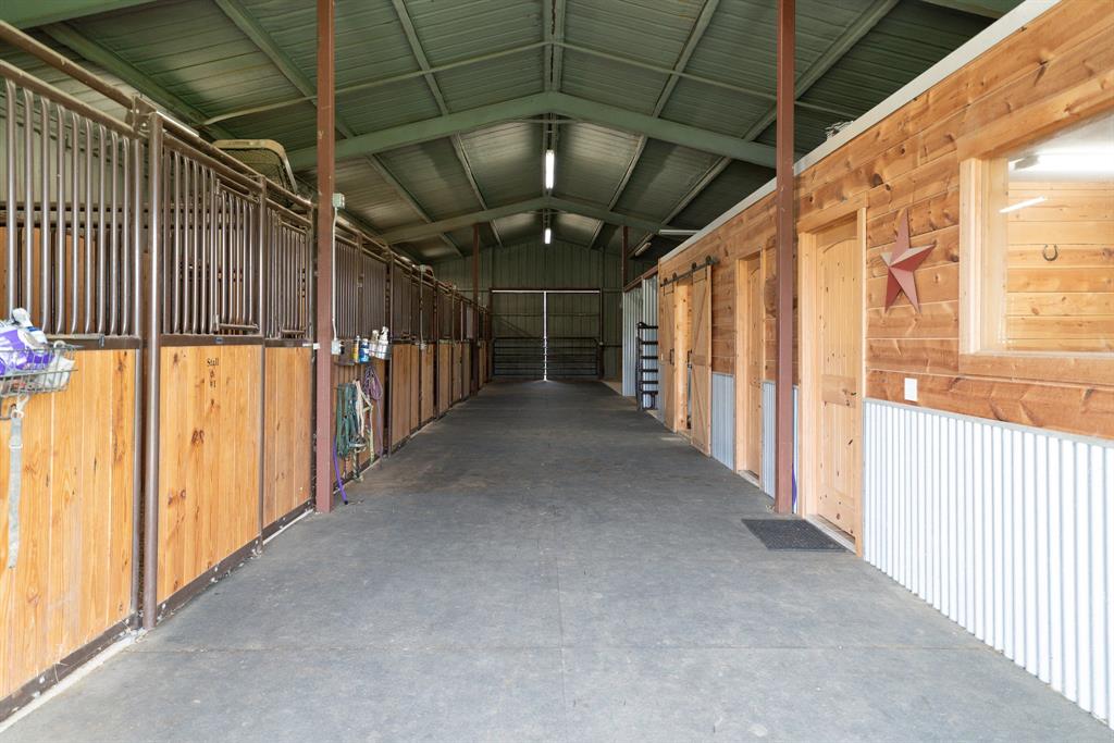 289 Blackjack Road Valley View, TX 76272 - Photo 34 of 40 a view of hallway with wooden stairs