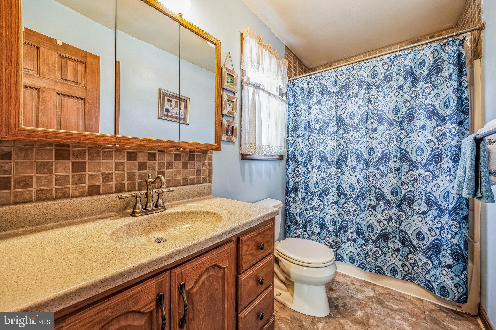 415 Doerrmann Drive Mickleton, NJ 08056 - Photo 25 of 38 a bathroom with a sink toilet and shower