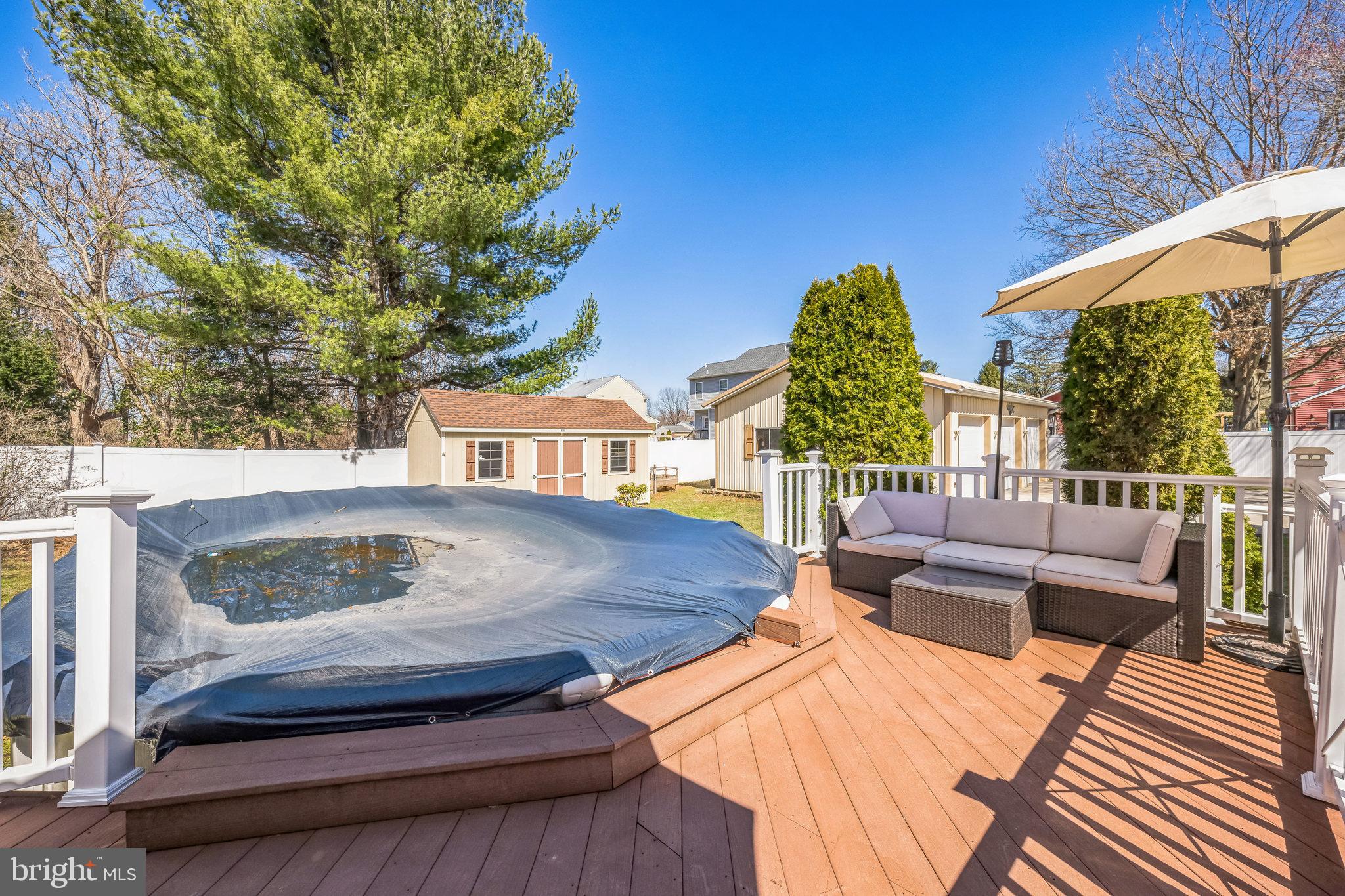 415 Doerrmann Drive Mickleton, NJ 08056 - Photo 33 of 38 a terrace of a house with outdoor seating