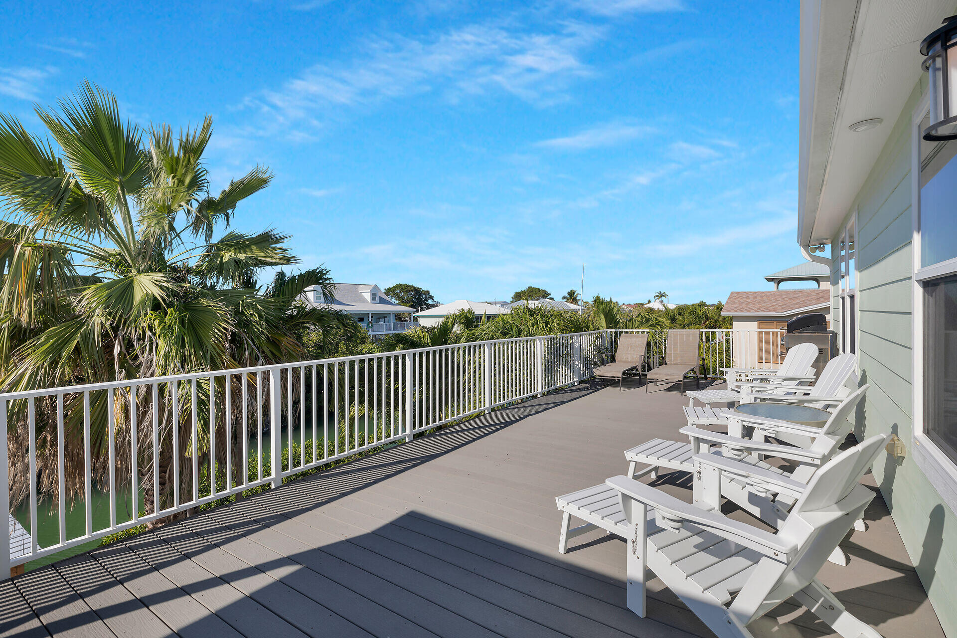 415 Sombrero Beach Road Marathon, FL 33050 - Photo 29 of 41 a view of a patio with wooden floor