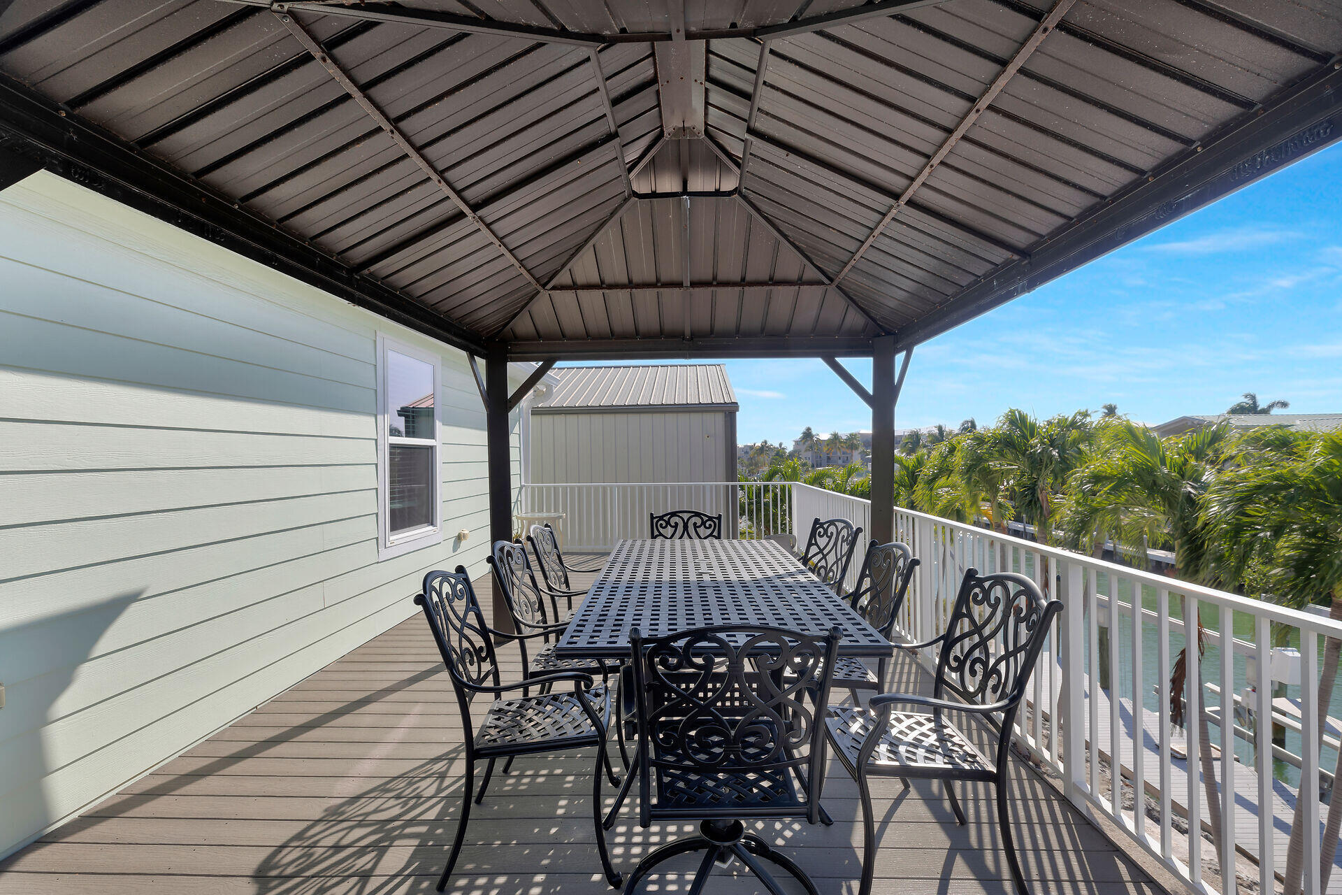 415 Sombrero Beach Road Marathon, FL 33050 - Photo 30 of 41 a view of an outdoor sitting area with furniture