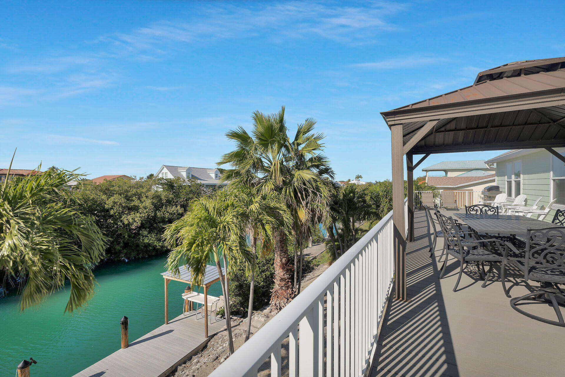 415 Sombrero Beach Road Marathon, FL 33050 - Photo 31 of 41 a view of a balcony and lake view