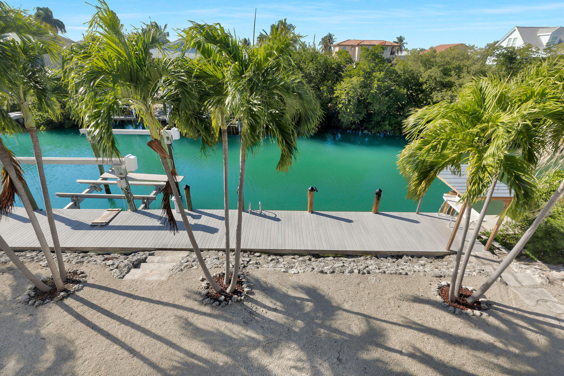415 Sombrero Beach Road Marathon, FL 33050 - Photo 32 of 41 an aerial view of a house with table and chairs