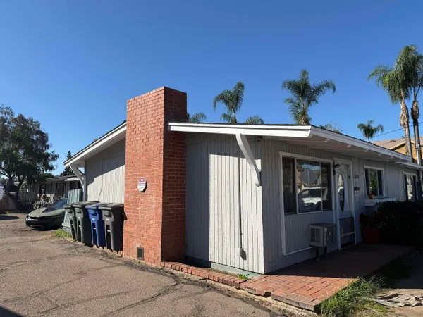 a view of a house with a outdoor space