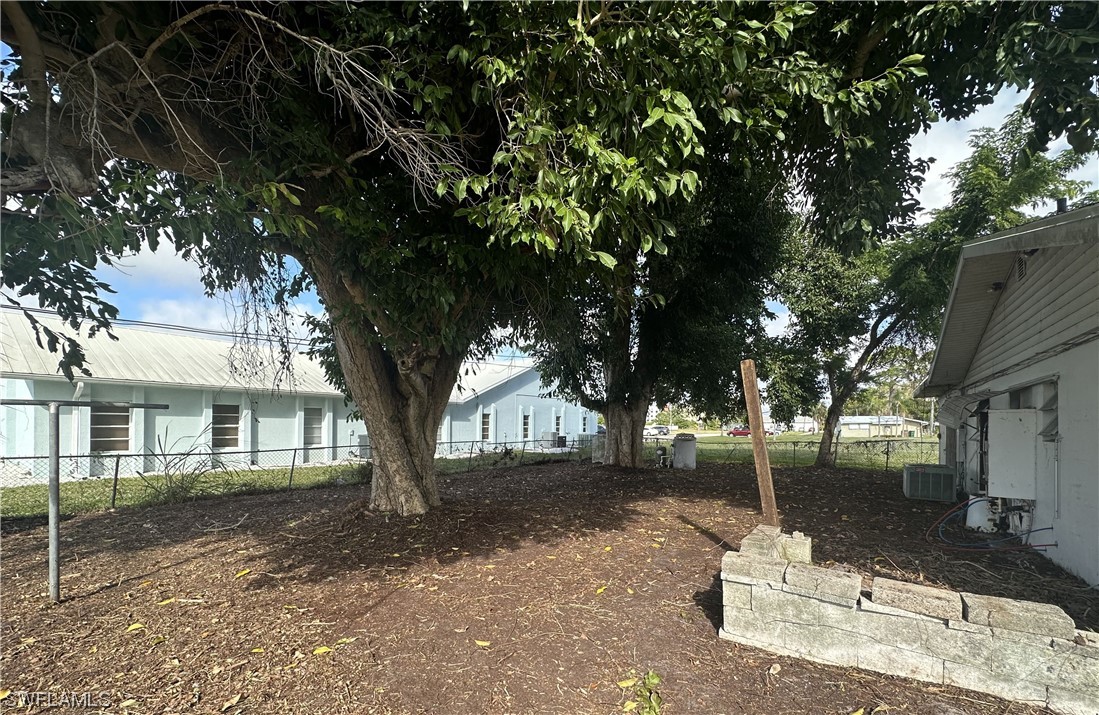 1107 Patterson Road Cape Coral, FL 33909 - Photo 33 of 35 a tree in the middle of a yard