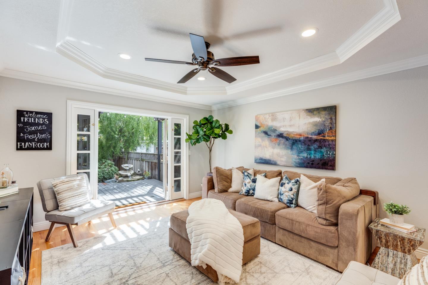 1570 Walnut Drive Campbell, CA 95008 - Photo 15 of 68 a living room with furniture and a large window