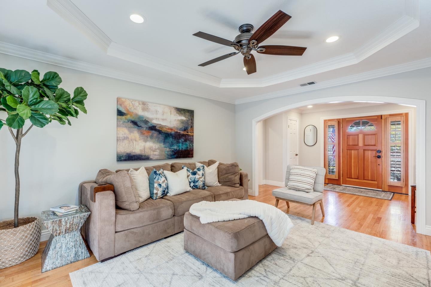 1570 Walnut Drive Campbell, CA 95008 - Photo 18 of 68 a living room with furniture and a large window