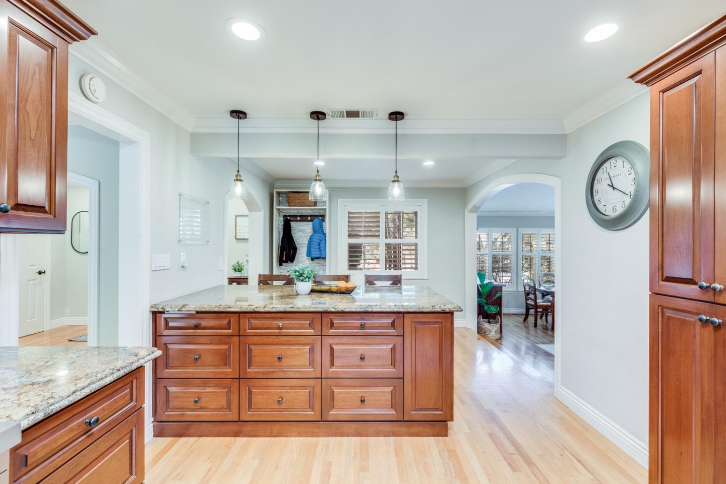 1570 Walnut Drive Campbell, CA 95008 - Photo 29 of 68 a spacious bathroom with a granite countertop sink a mirror and a