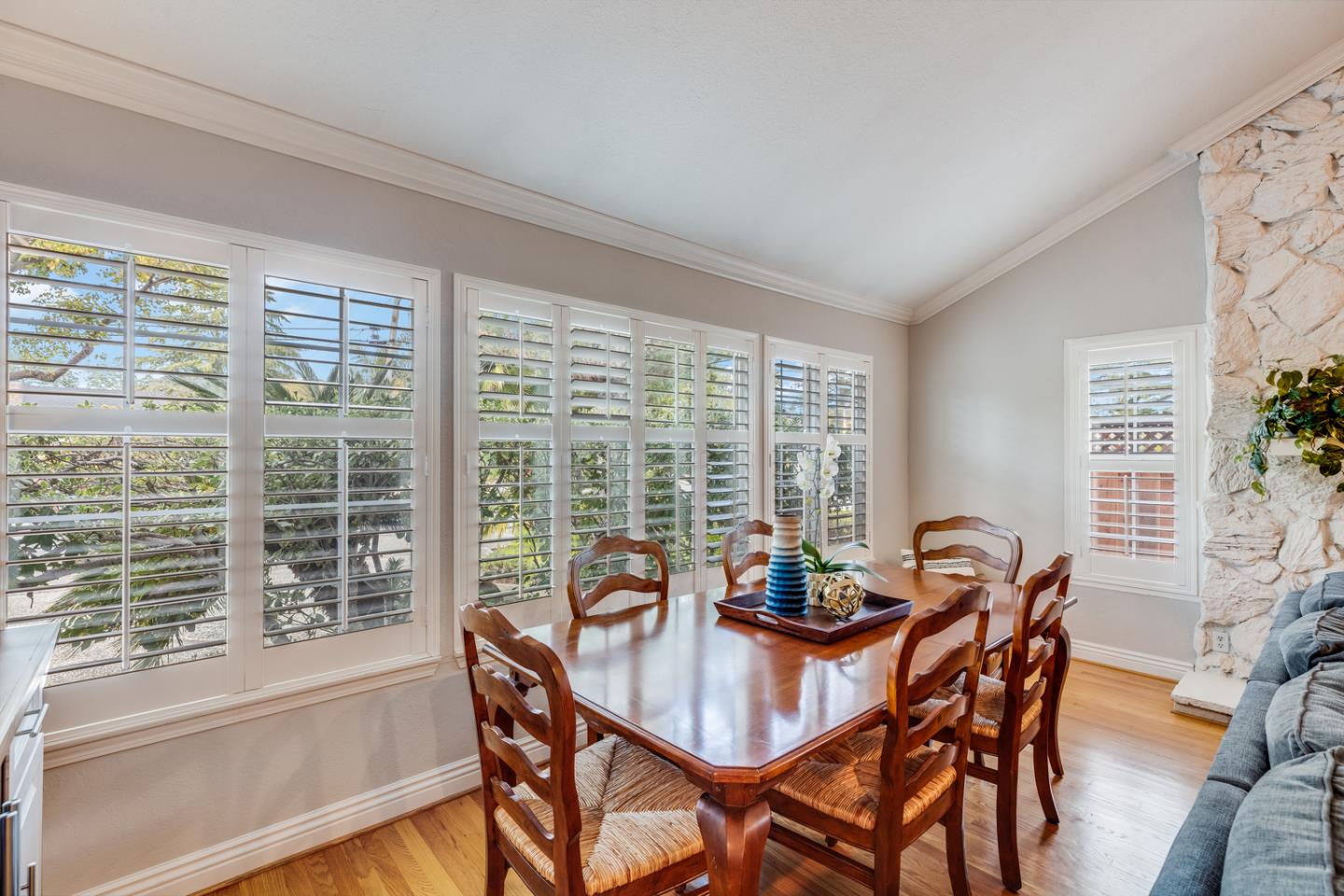 1570 Walnut Drive Campbell, CA 95008 - Photo 34 of 68 a view of a dining room with furniture window and outside view