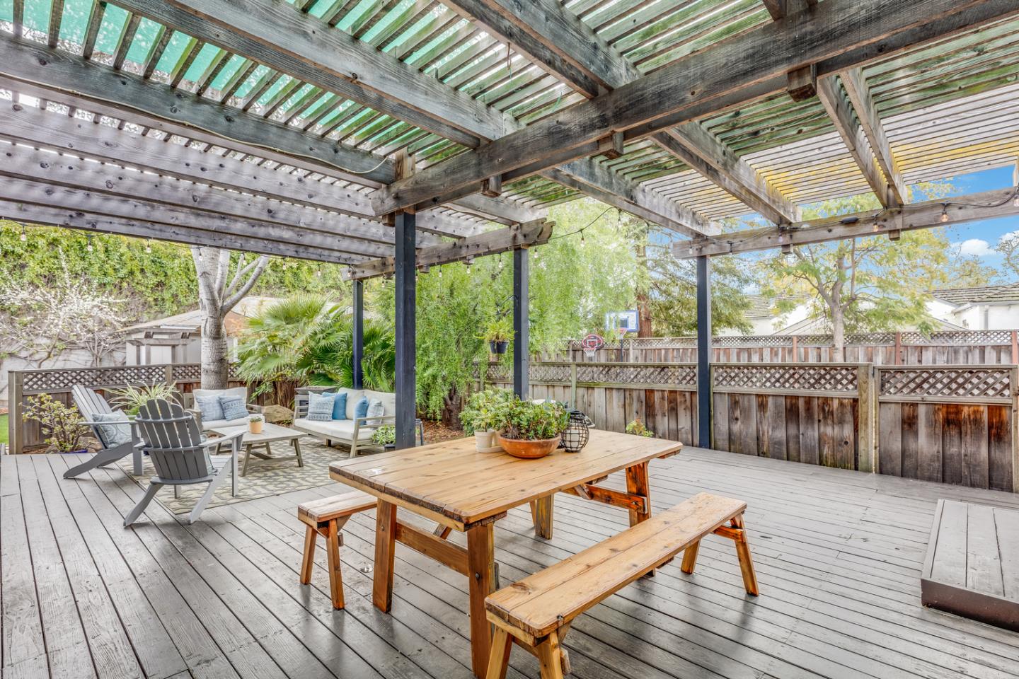 1570 Walnut Drive Campbell, CA 95008 - Photo 60 of 68 a balcony with furniture and wooden floor