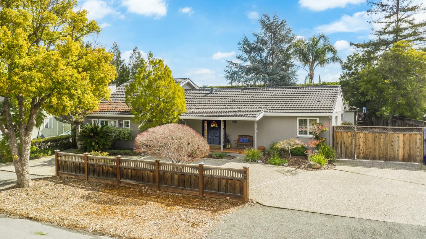 1570 Walnut Drive Campbell, CA 95008 - Photo 6 of 68 a front view of a house with garden
