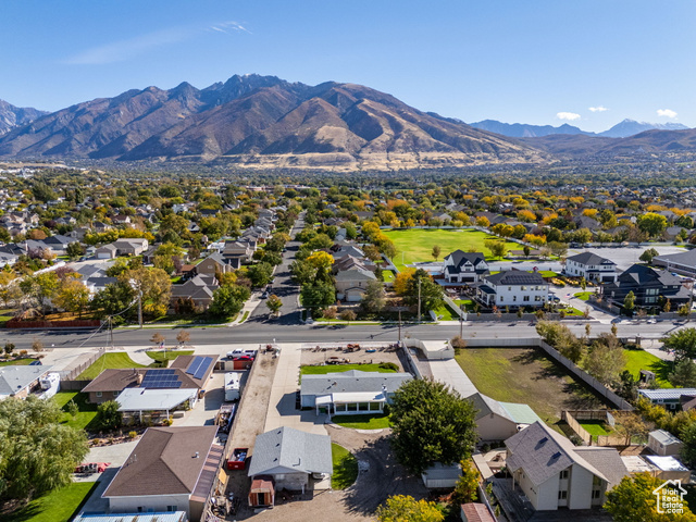 12958 South 300 East Draper, UT 84020 - Photo 18 of 38 Aerial perspective of suburban area with mountains