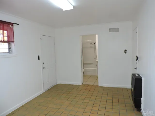 a view of empty room