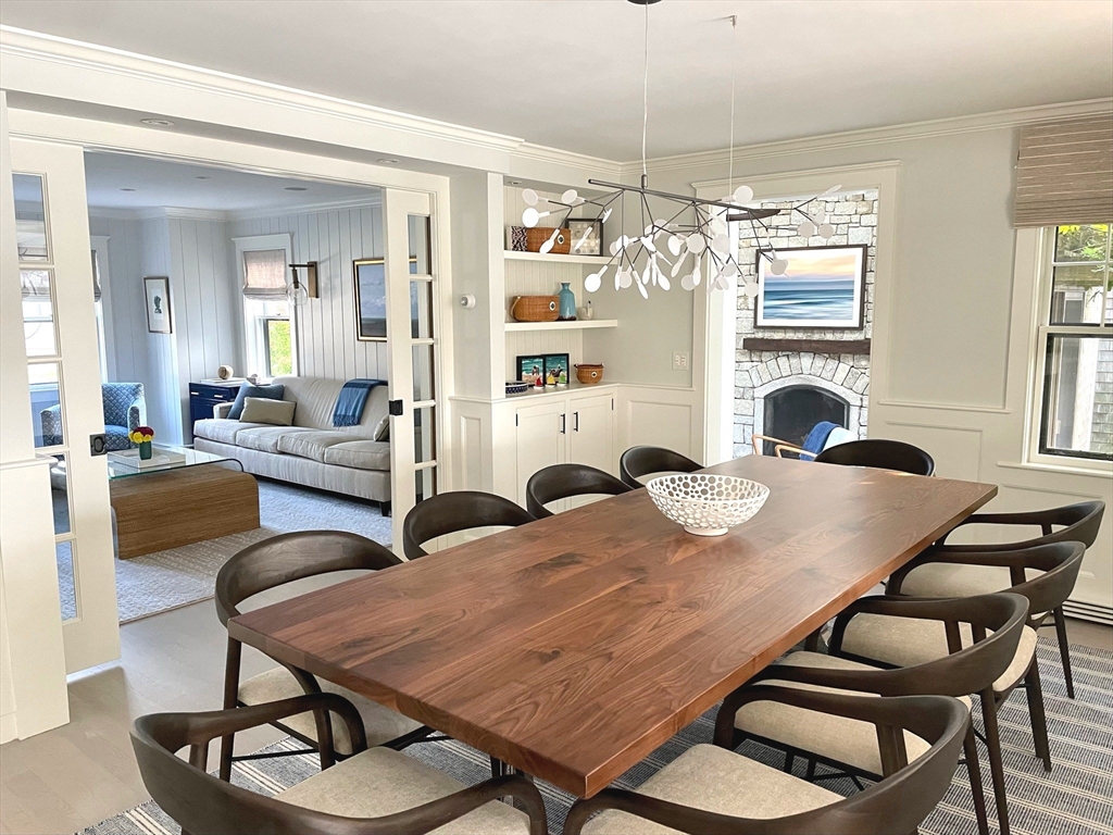 1 Pochick Avenue Nantucket, MA 02554 - Photo 13 of 42 a view of a dining room with furniture and window