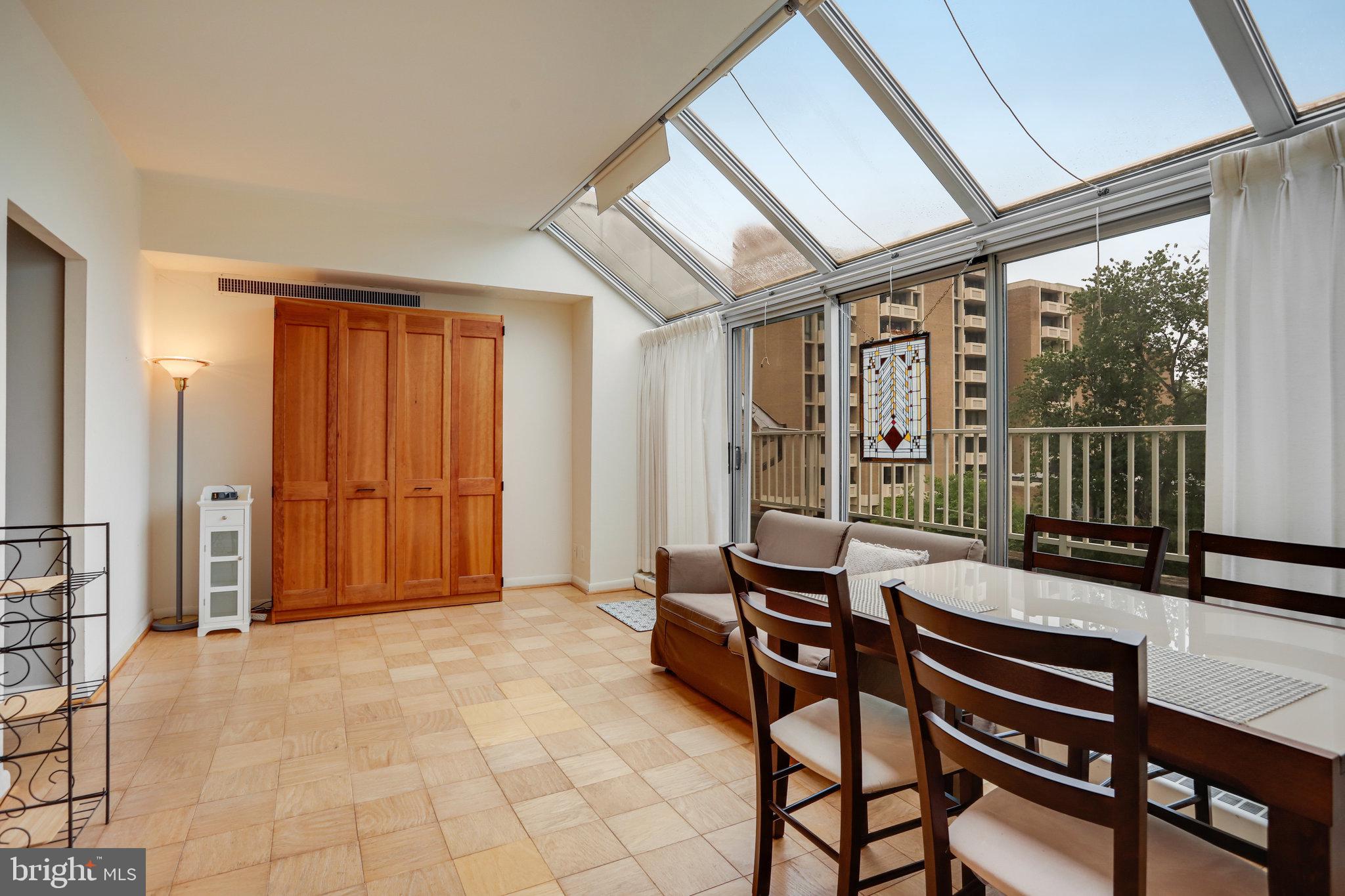 510 N Street Southwest, Unit N430 Washington, DC 20024 - Photo 6 of 29 a balcony with chairs and outdoor space