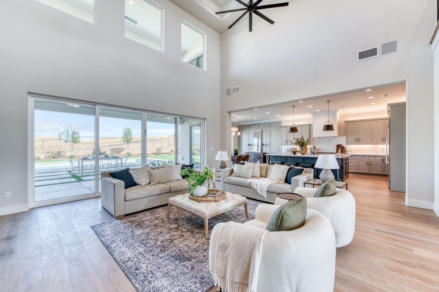 881 Terrace Place Madera, CA 93636 - Photo 14 of 85 a living room with furniture and a large window