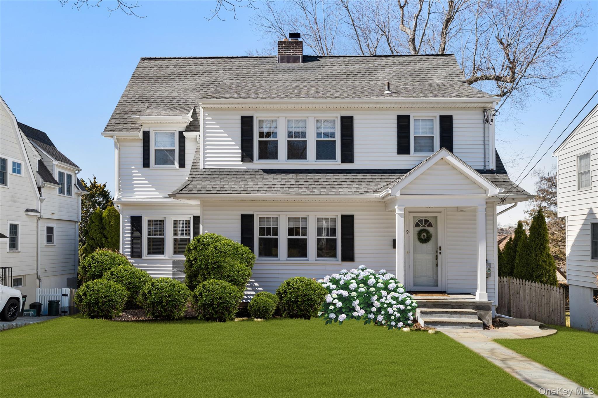 Welcome to 9 Rutgers, a picture perfect colonial with walkability to the train, shopping and Trader Joes