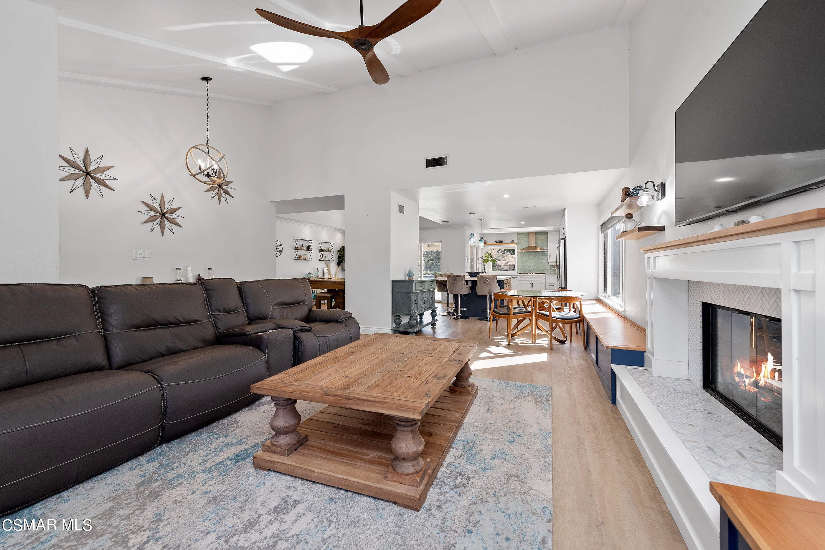 3386 Texas Avenue Simi Valley, CA 93063 - Photo 10 of 71 a living room with furniture and a fireplace