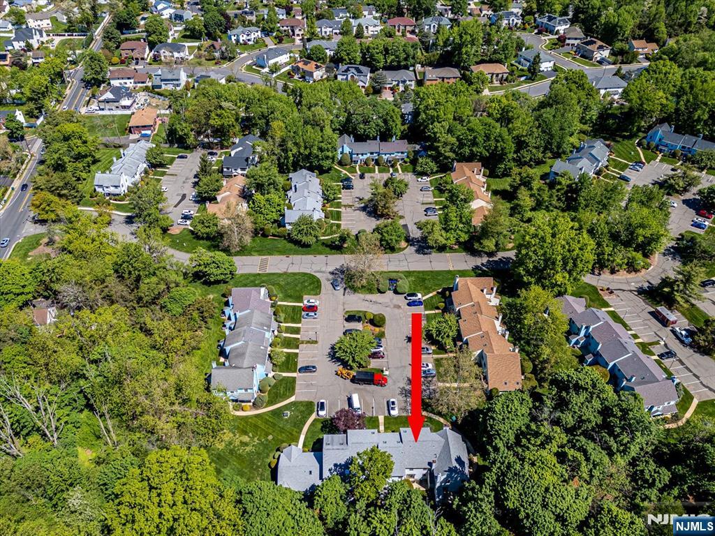 1402 Maplecrest Road, Unit 1402 Edison, NJ 08820 - Photo 36 of 37 an aerial view of residential house with outdoor space and swimming pool
