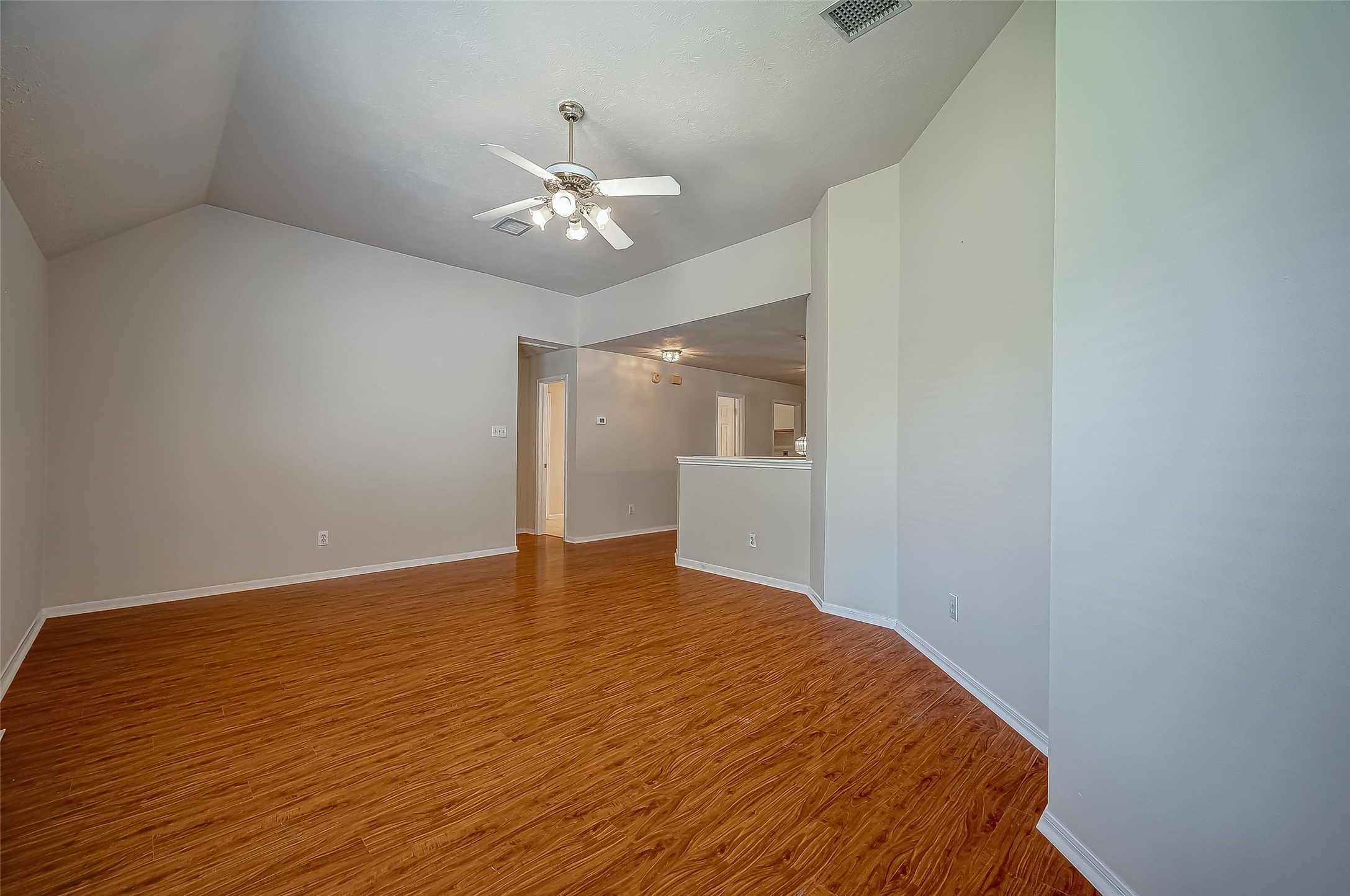 2907 Little Branch Court Houston, TX 77082 - Photo 36 of 50 a view of a livingroom with a chandelier fan