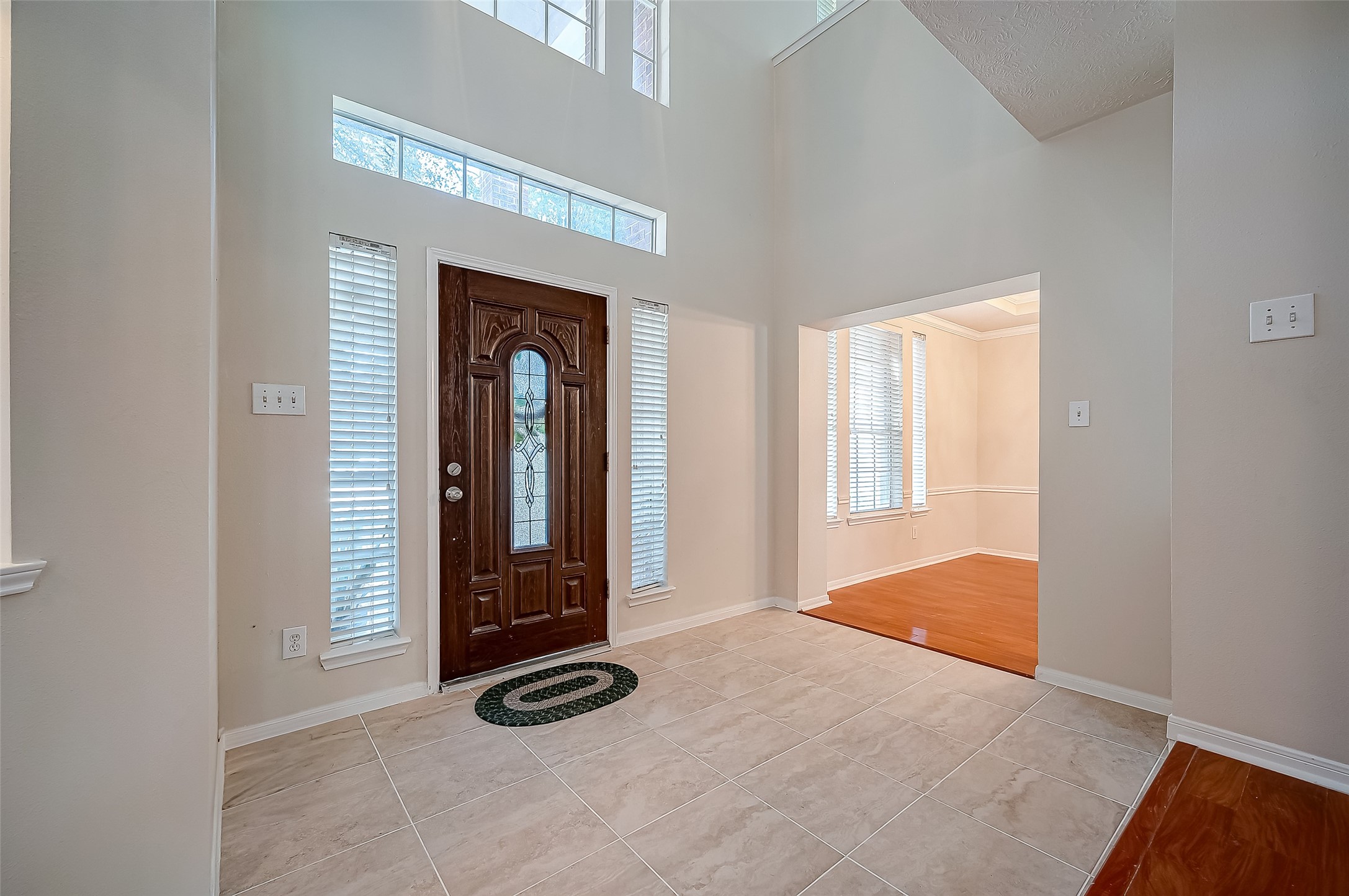 2907 Little Branch Court Houston, TX 77082 - Photo 5 of 50 a view of an entryway with wooden floor