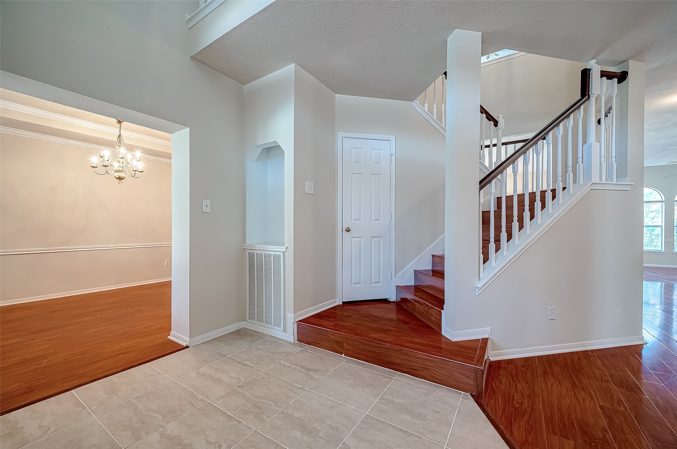 2907 Little Branch Court Houston, TX 77082 - Photo 6 of 50 a bedroom with a bed and wooden floor