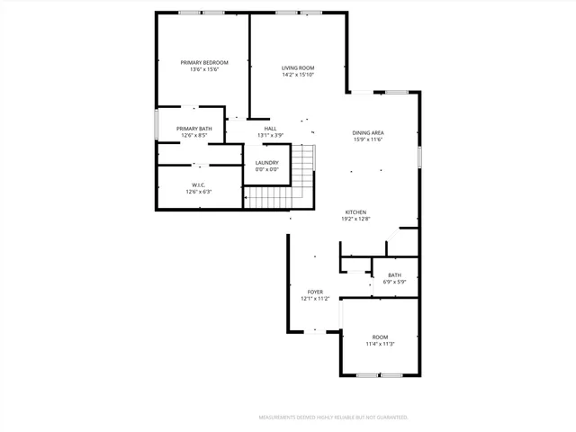 a picture of floor plan