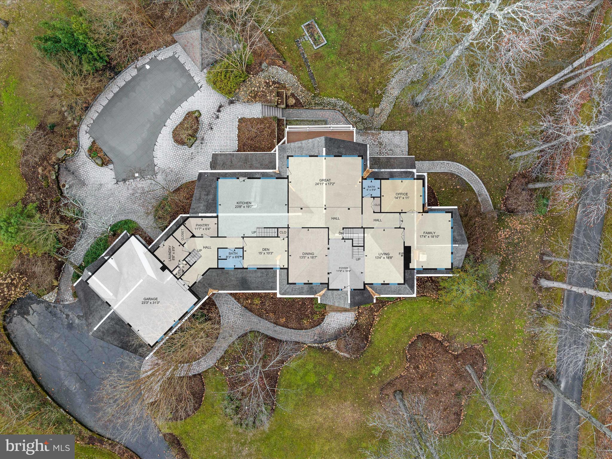 3528 Old Trail Road Edgewater, MD 21037 - Photo 12 of 90 1st floor Flor plan