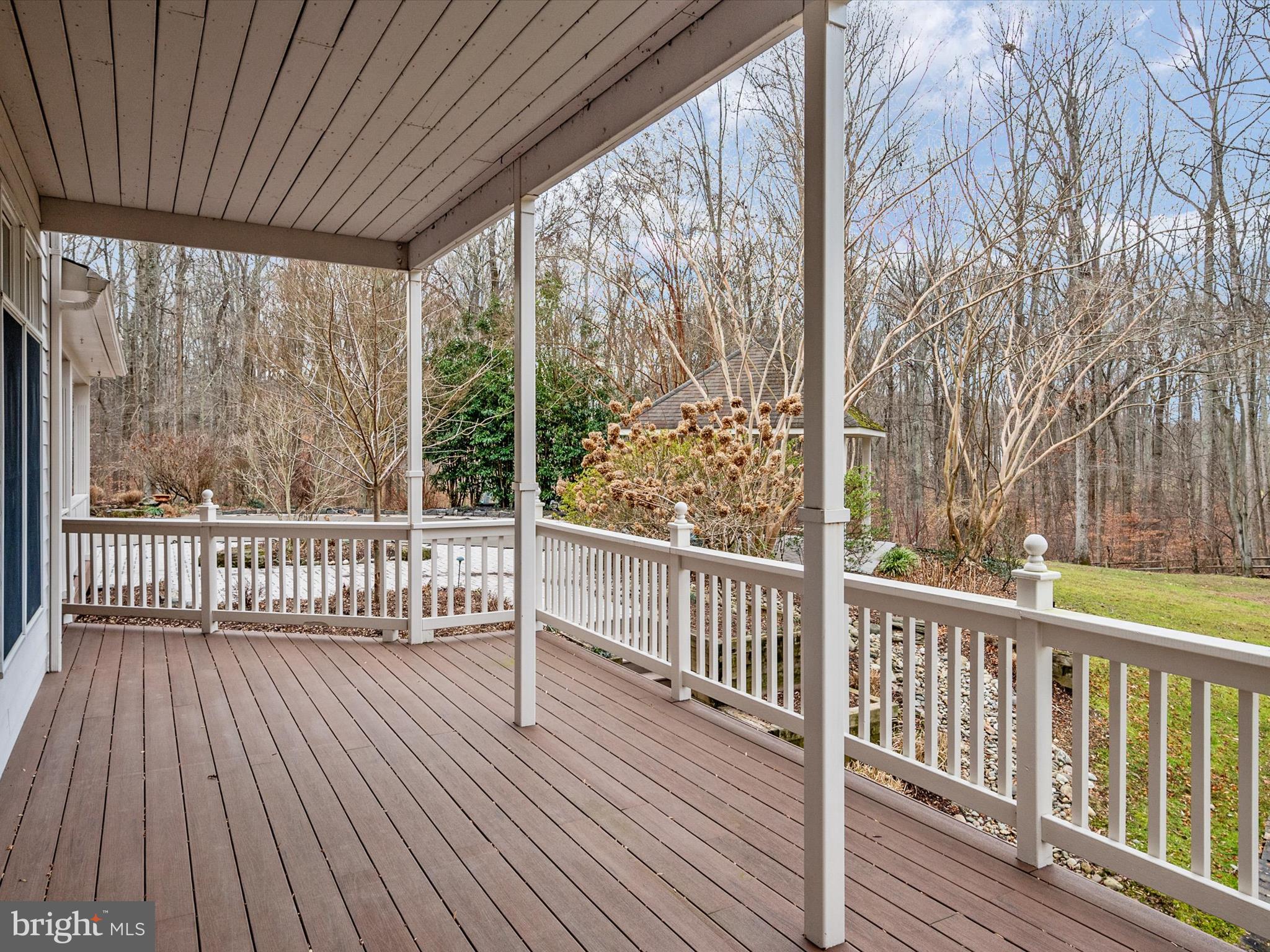 3528 Old Trail Road Edgewater, MD 21037 - Photo 25 of 90 Back porch off of the kitchen