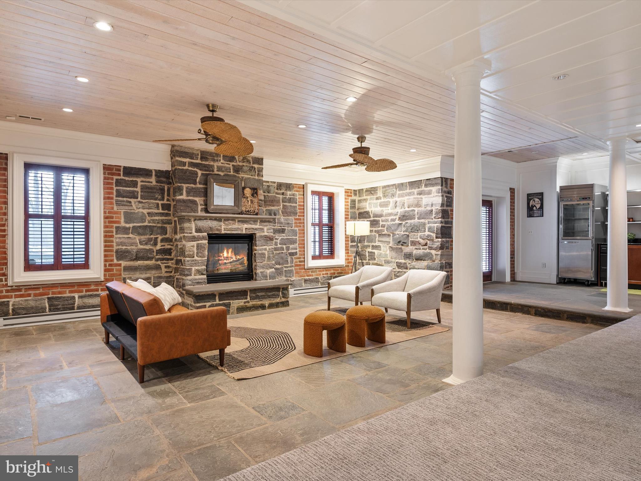 3528 Old Trail Road Edgewater, MD 21037 - Photo 65 of 90 Stone Gas Fireplace