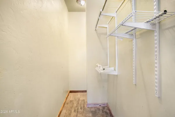 a bathroom with a shower curtain