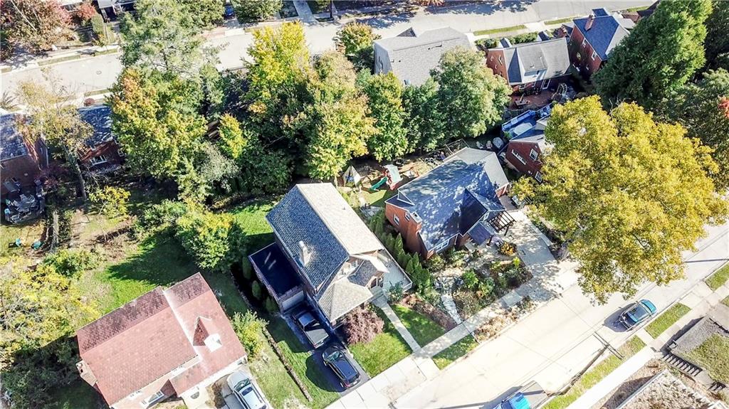 357 Hazel Drive Pittsburgh, PA 15228 - Photo 38 of 39 an aerial view of a house with a yard basket ball court and outdoor seating