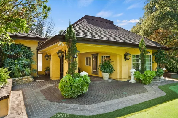 front view of a house