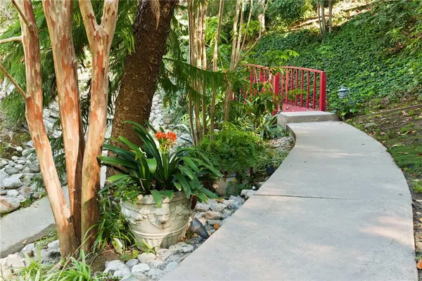 a view of outdoor space and yard