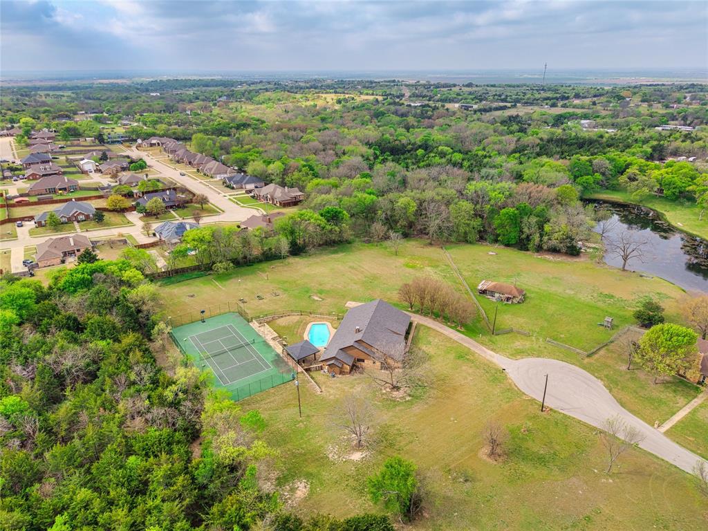 5840 Crystal Drive Midlothian, TX 76065 - Photo 35 of 36 an aerial view of a residential houses with outdoor space