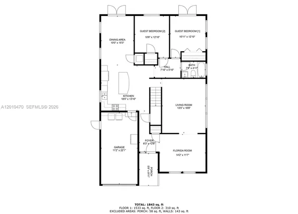$6,500 | 5520 San Vicente Street, Coral Gables, FL 33146